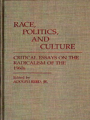 cover image of Race, Politics, and Culture